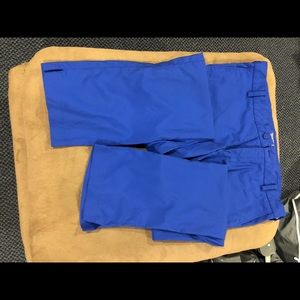 Blue Nike Dri Fit Golf Pants - 35x32